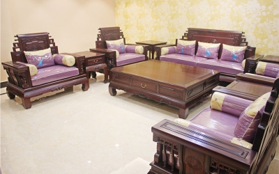 海強1號沙發-新中式沙發